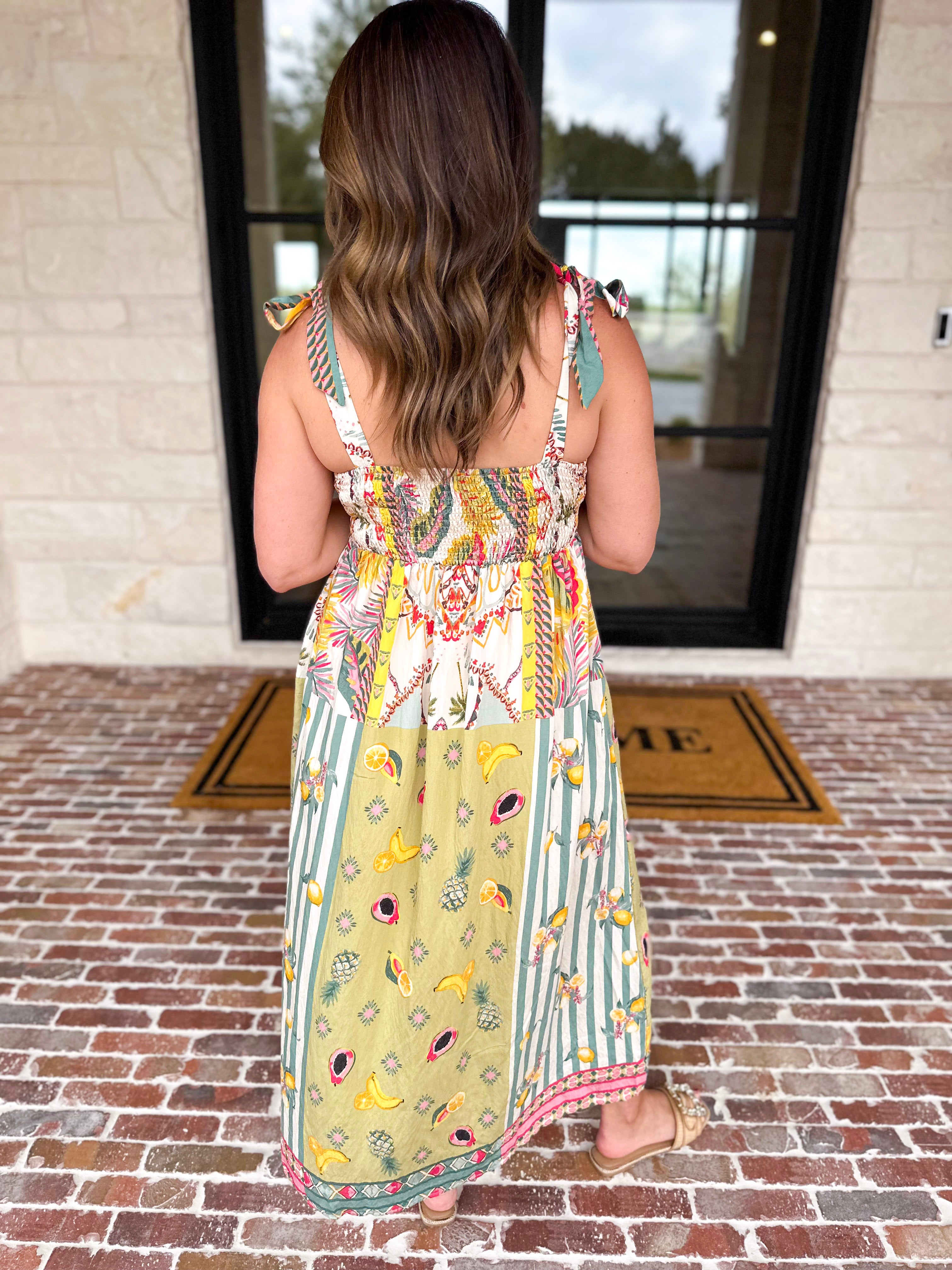 Paradise Midi Dress-500 Midi-TCEC-July & June Women's Fashion Boutique Located in San Antonio, Texas