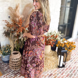 The Spiced Harvest Midi Dress-500 Midi-ENTRO-July & June Women's Fashion Boutique Located in San Antonio, Texas