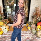 THML - Fall Muse Mock Neck Knit Top-230 Sweaters/Cardis-THML-July & June Women's Fashion Boutique Located in San Antonio, Texas