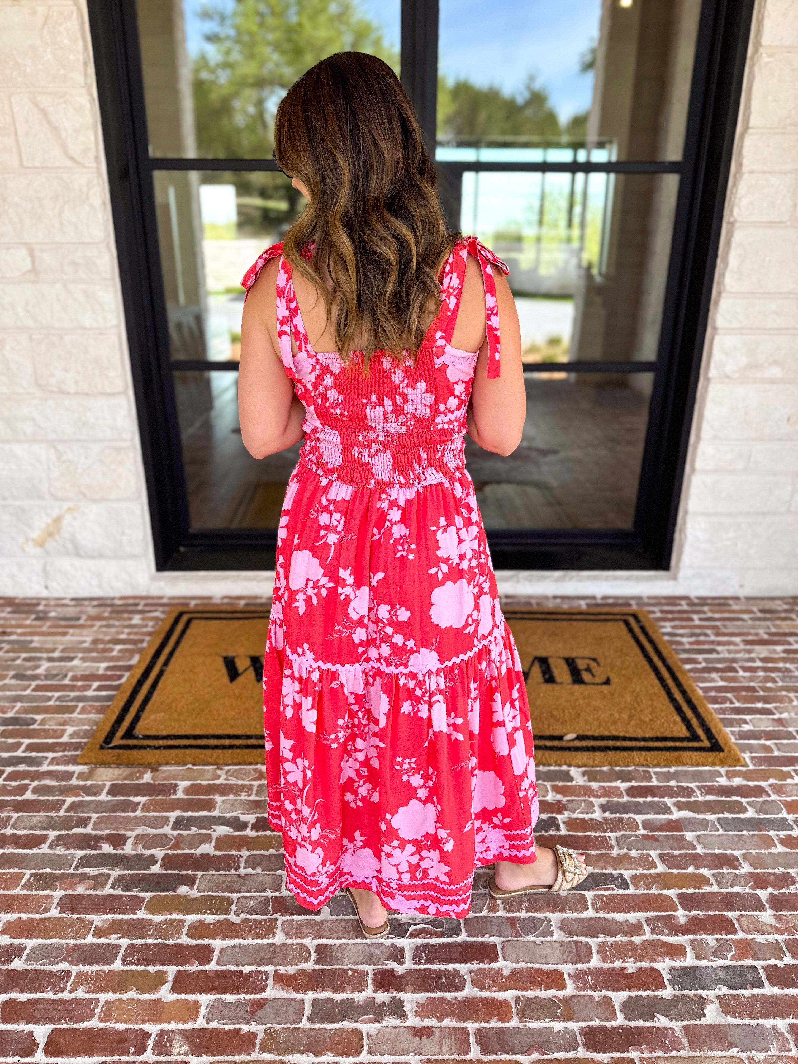 The Colorful in Confidence Midi Dress-500 Midi-FATE-July & June Women's Fashion Boutique Located in San Antonio, Texas