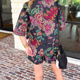 The Retreat Skort Set - Black-510 Mini-ENTRO-July & June Women's Fashion Boutique Located in San Antonio, Texas