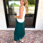 Liverpool - Classic Boatneck Knit Tank - White-210 Casual Blouses-LIVERPOOL JEANS COMPANY-July & June Women's Fashion Boutique Located in San Antonio, Texas