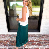 Liverpool - Classic Boatneck Knit Tank - White-210 Casual Blouses-LIVERPOOL JEANS COMPANY-July & June Women's Fashion Boutique Located in San Antonio, Texas