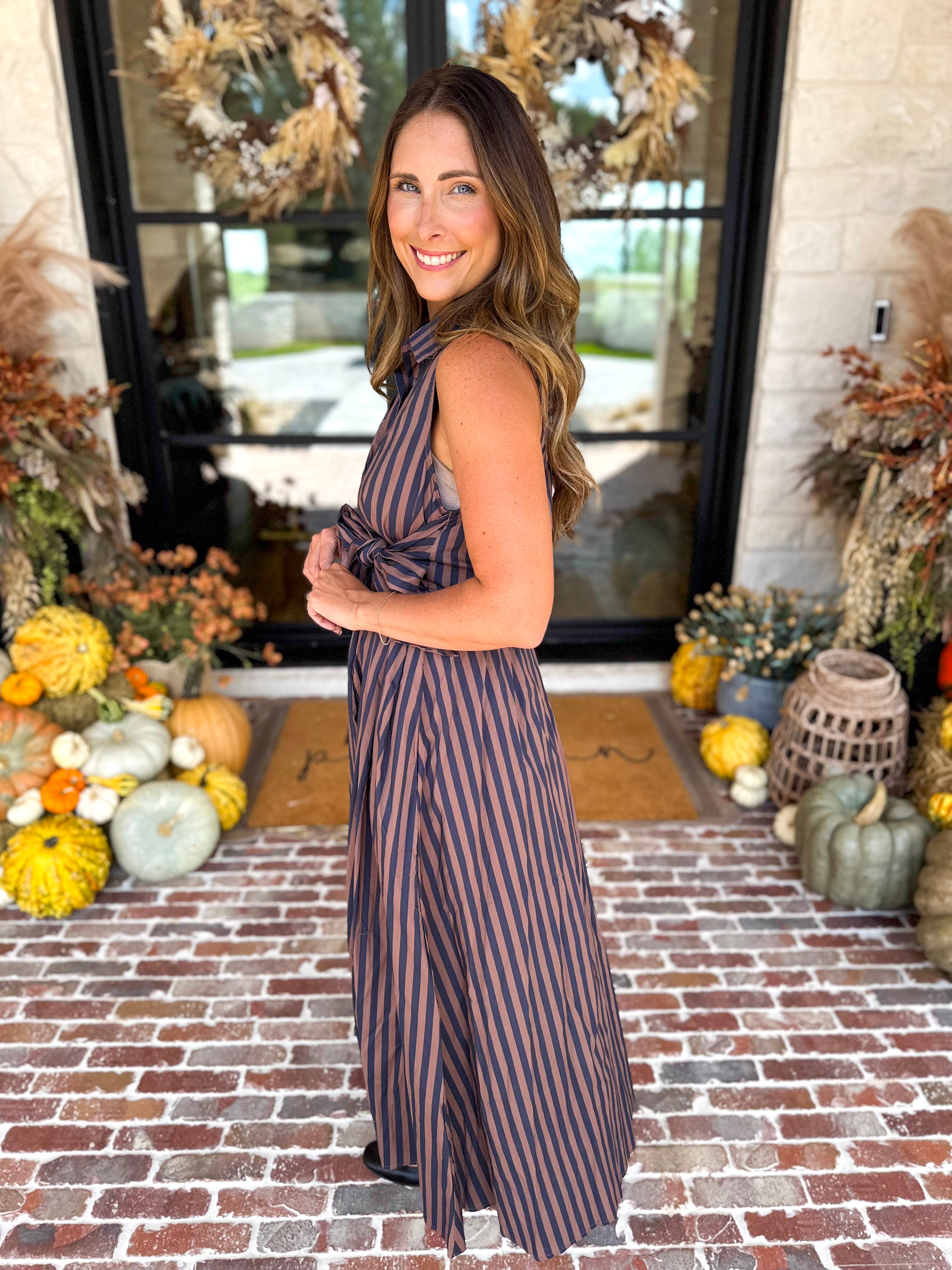 Brunch In The Fall Midi Dress-500 Midi-ENTRO-July & June Women's Fashion Boutique Located in San Antonio, Texas