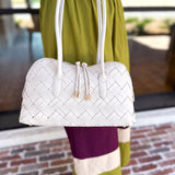Lotus Shoulder Bag - Oatmilk-130 ACCESSORIES-Moda Luxe-July & June Women's Fashion Boutique Located in San Antonio, Texas