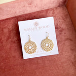 Natalie Wood - Gilded Mini Drop Earrings - Gold-110 Jewelry & Hair-Natalie Wood-July & June Women's Fashion Boutique Located in San Antonio, Texas