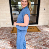 Chic Travel Set - Blue-300 Athleisure/Lounge-RAE MODE-July & June Women's Fashion Boutique Located in San Antonio, Texas