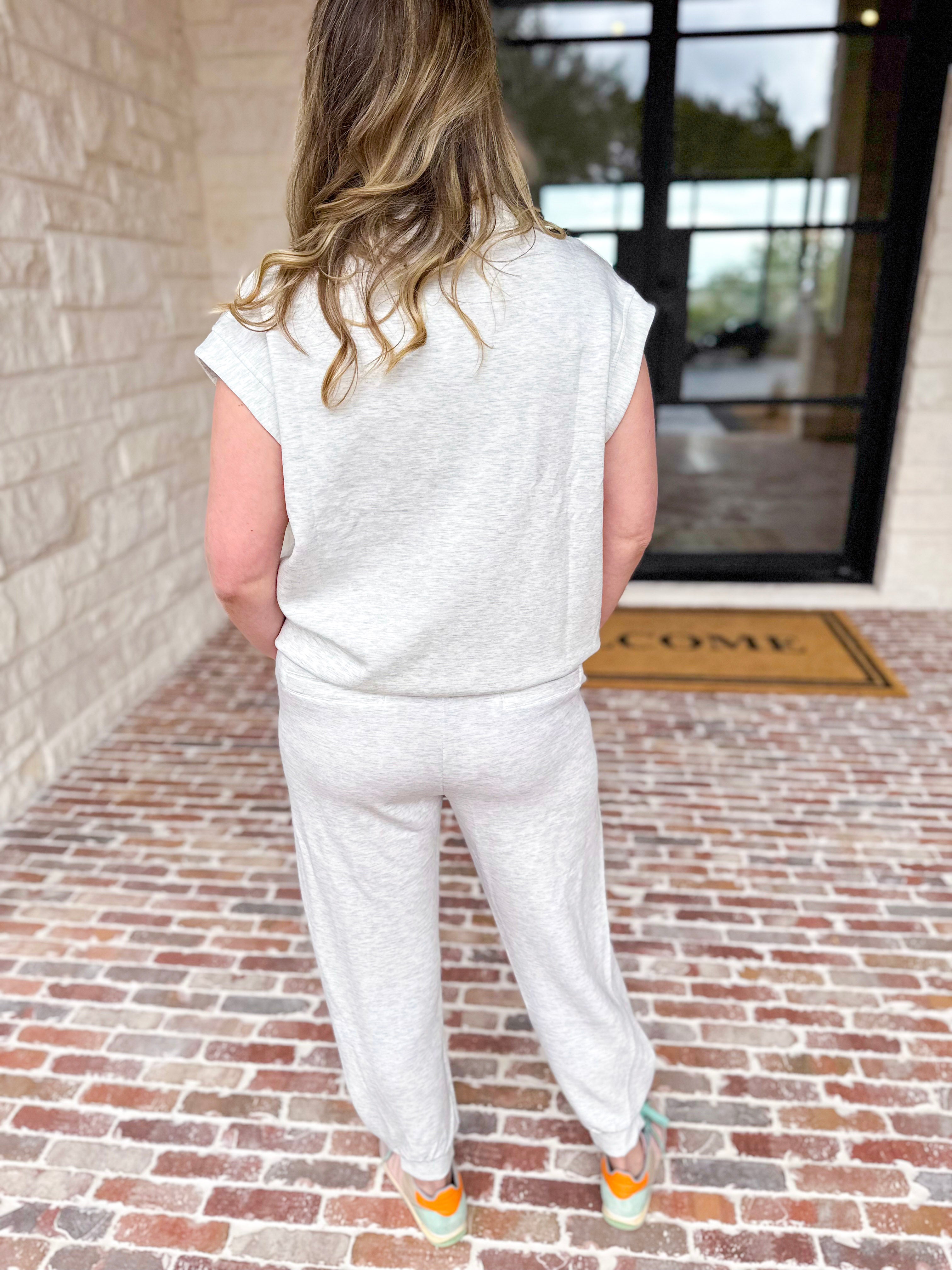 Chic Travel Set - Grey-300 Athleisure/Lounge-RAE MODE-July & June Women's Fashion Boutique Located in San Antonio, Texas