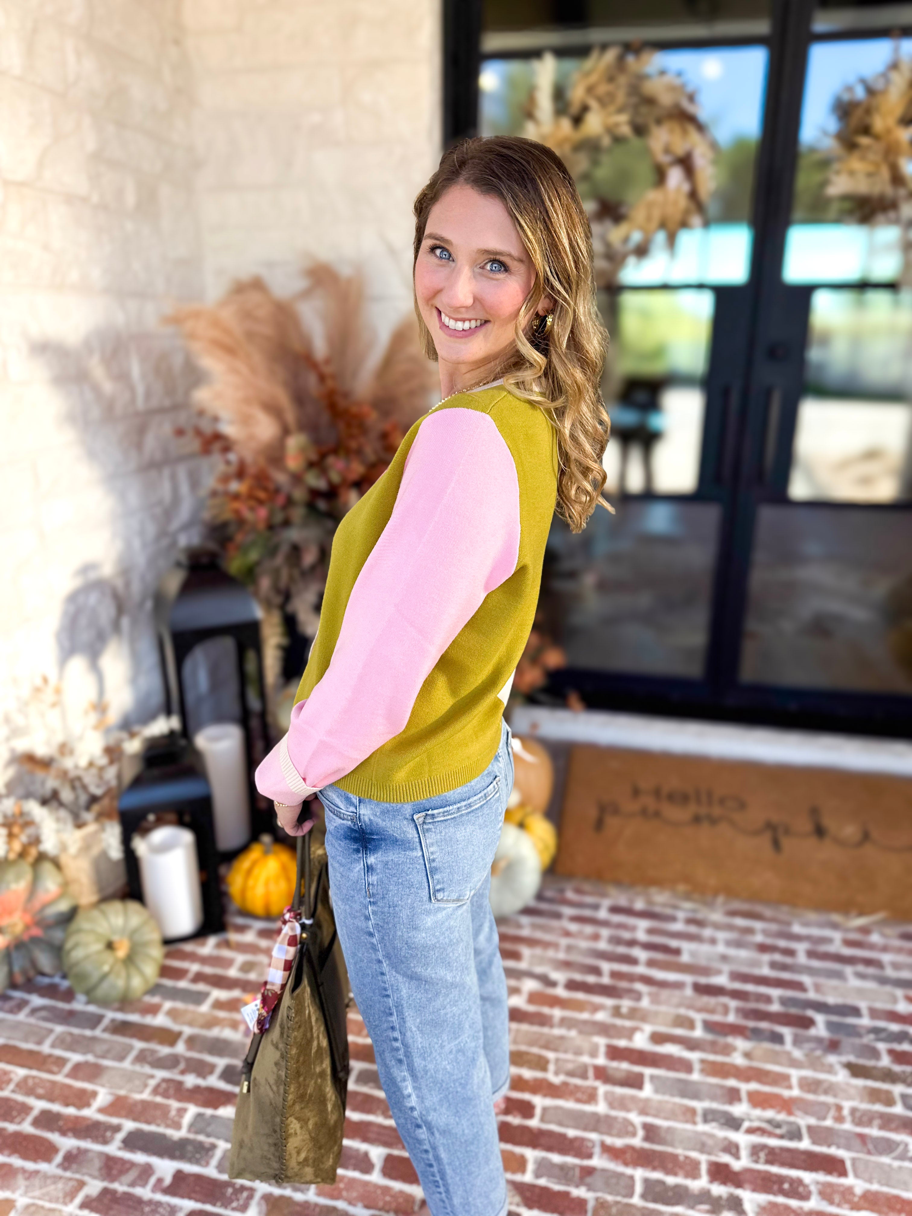 THML - Color Me Chic Sweater-230 Sweaters/Cardis-THML-July & June Women's Fashion Boutique Located in San Antonio, Texas