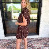 Flirty Polka Dot Mini Dress-510 Mini-ENTRO-July & June Women's Fashion Boutique Located in San Antonio, Texas