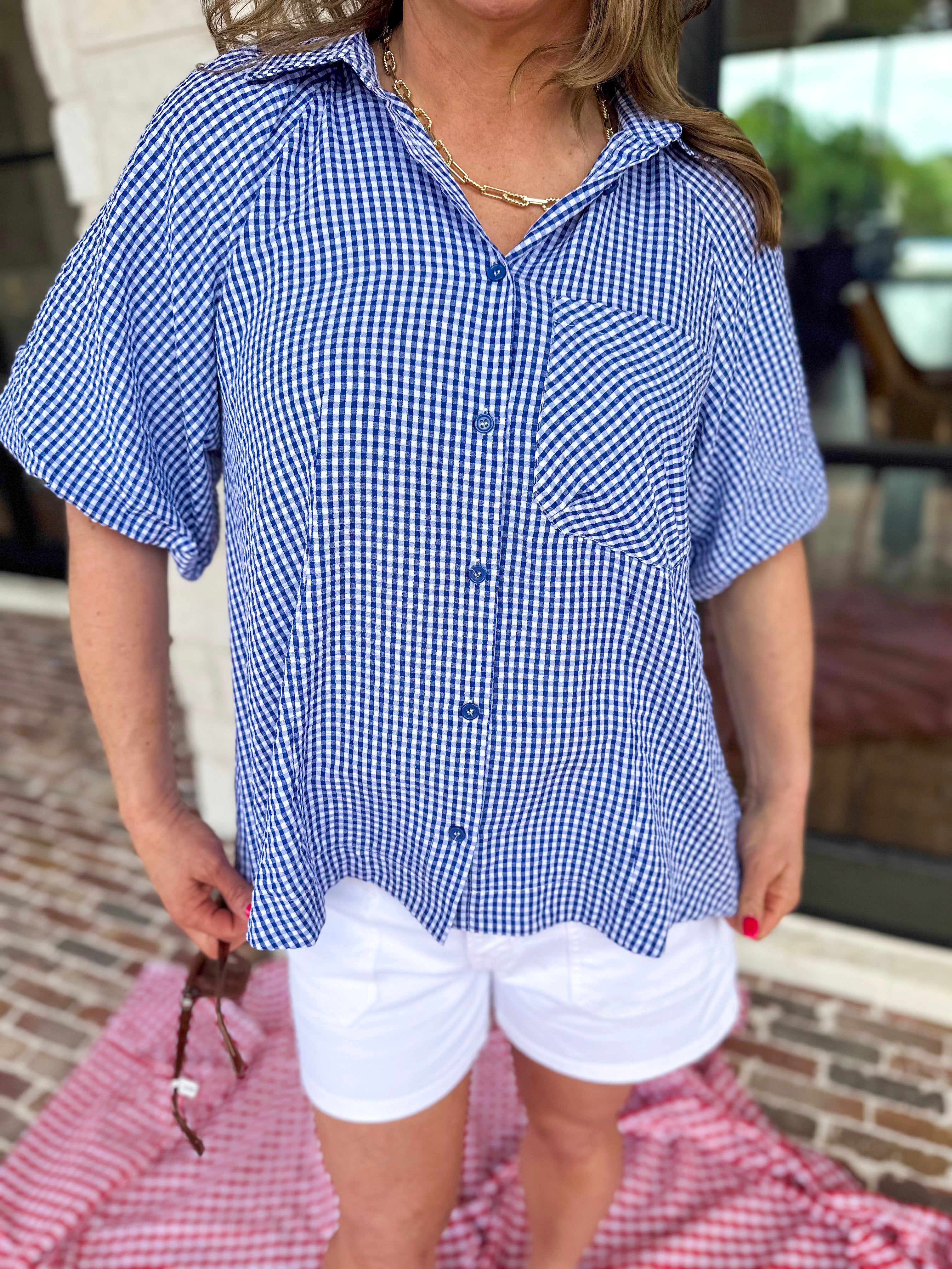 The Nancy Blouse-200 Fashion Blouses-FATE-July & June Women's Fashion Boutique Located in San Antonio, Texas
