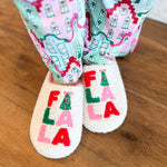 Fa La La Cream Slippers-140 Gifts + Home-SHIRALEAH-July & June Women's Fashion Boutique Located in San Antonio, Texas
