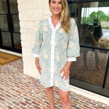 Sage Crochet Mini Dress-510 Mini-JODIFL-July & June Women's Fashion Boutique Located in San Antonio, Texas