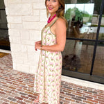 THML - Floral Fields Midi Dress-500 Midi-THML-July & June Women's Fashion Boutique Located in San Antonio, Texas