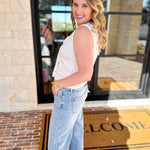 The Country Club Knit Sweater - Ivory-230 Sweaters/Cardis-ENTRO-July & June Women's Fashion Boutique Located in San Antonio, Texas