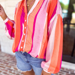 The Santa Fe Blouse-200 Fashion Blouses-FATE-July & June Women's Fashion Boutique Located in San Antonio, Texas