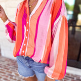 The Santa Fe Blouse-200 Fashion Blouses-FATE-July & June Women's Fashion Boutique Located in San Antonio, Texas