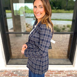 Liverpool - City Life Blazer-600 Outerwear-LIVERPOOL JEANS COMPANY-July & June Women's Fashion Boutique Located in San Antonio, Texas