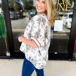 The Briar Blouse - Mocha-200 Fashion Blouses-ENTRO-July & June Women's Fashion Boutique Located in San Antonio, Texas