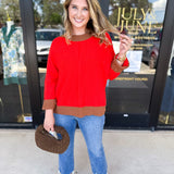 The Ranch Sweater-230 Sweaters/Cardis-ENTRO-July & June Women's Fashion Boutique Located in San Antonio, Texas
