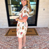 THML - The Elle Floral Mini Dress-510 Mini-THML-July & June Women's Fashion Boutique Located in San Antonio, Texas