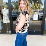 The Brea Sweater Top-230 Sweaters/Cardis-ENTRO-July & June Women's Fashion Boutique Located in San Antonio, Texas