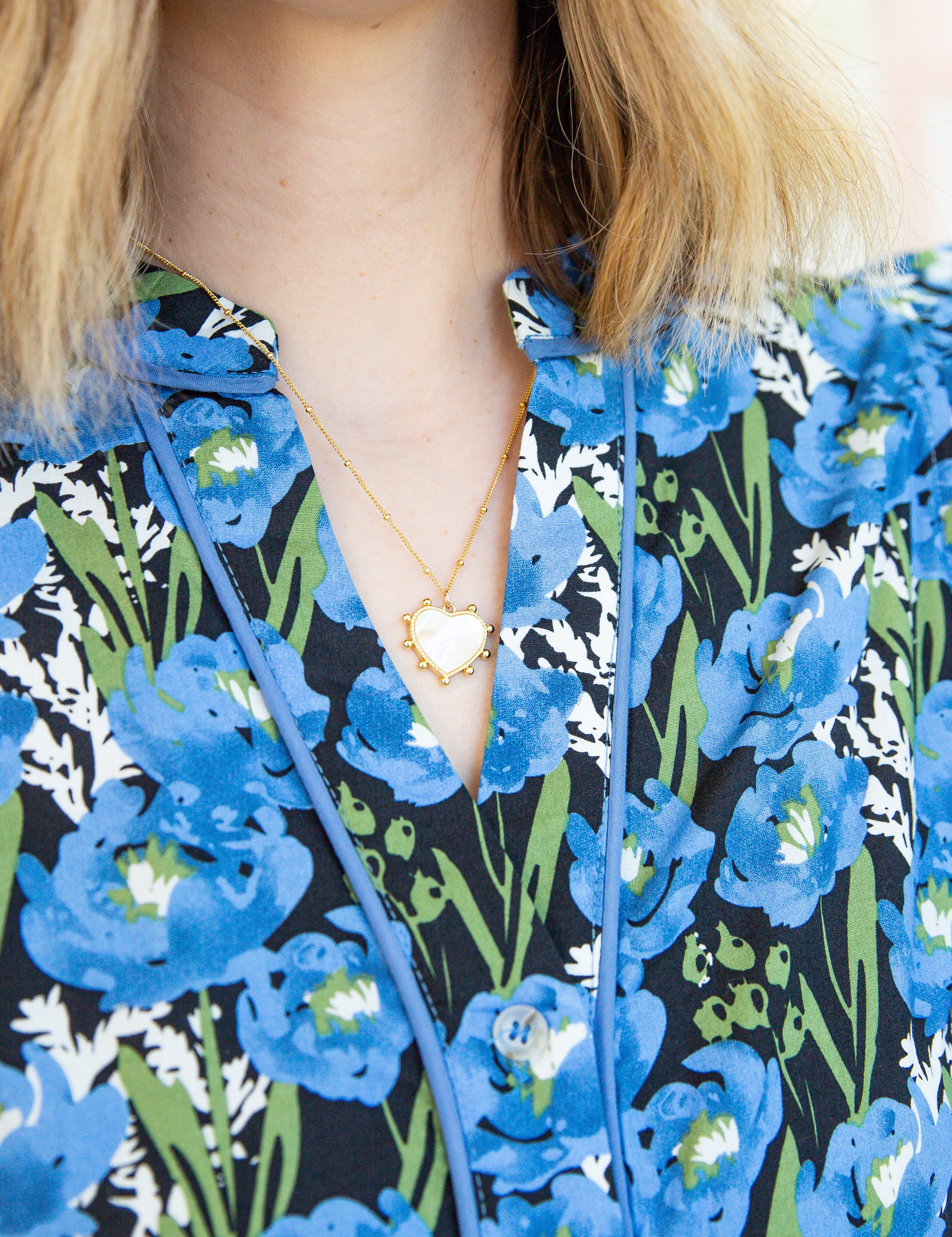 Karitas Necklace-110 Jewelry & Hair-Jessica Matrasko Jewelry-July & June Women's Fashion Boutique Located in San Antonio, Texas
