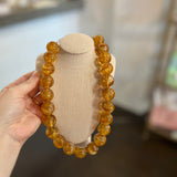 Carter Beaded Necklace - Light Tortoise-110 Jewelry & Hair-Gemelli-July & June Women's Fashion Boutique Located in San Antonio, Texas