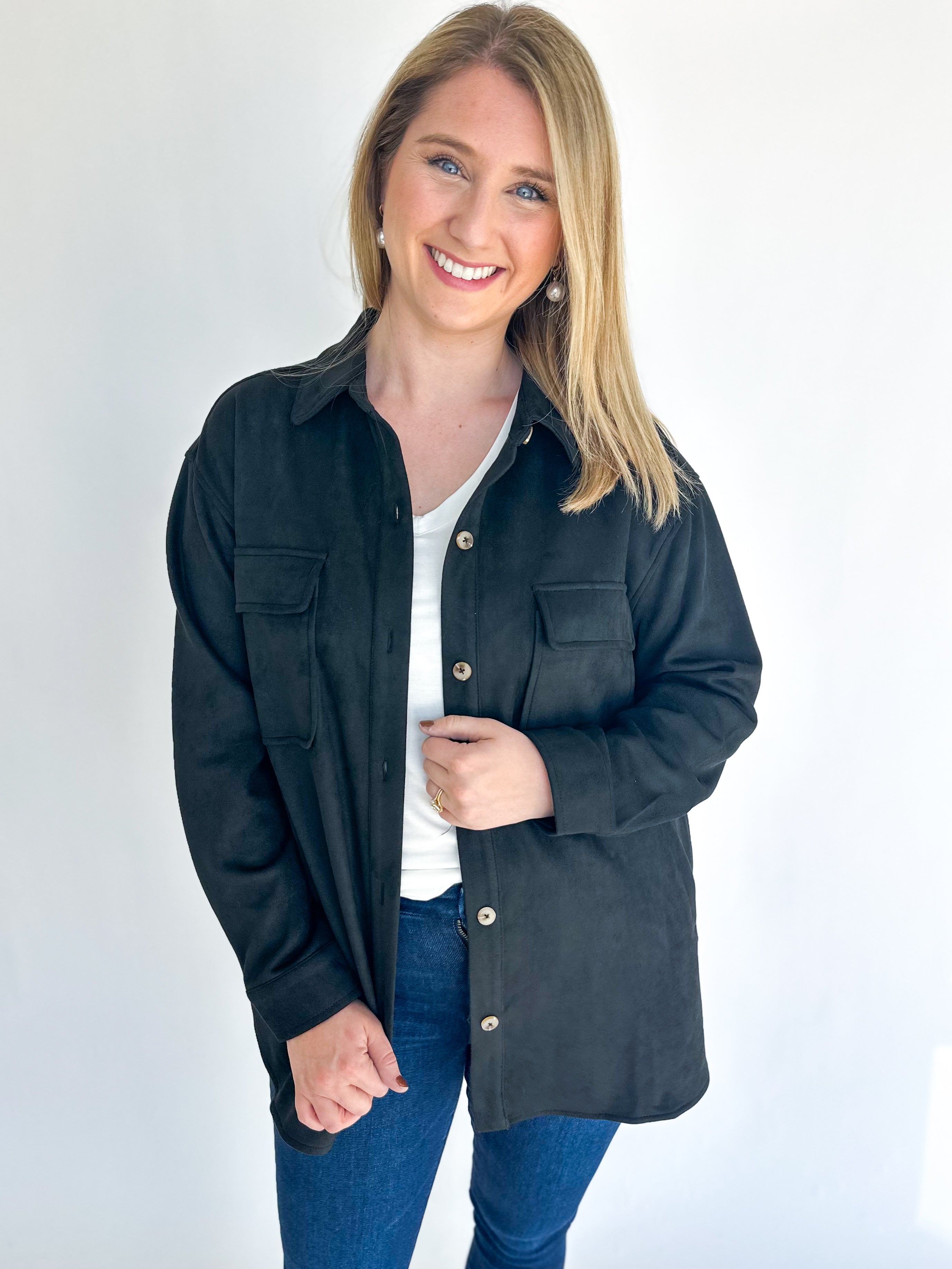 Cool Girl Cozy Shacket-600 Outerwear-ALLIE ROSE-July & June Women's Fashion Boutique Located in San Antonio, Texas