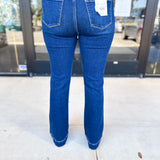 Vervet - High Rise Trouser Boot Cut Jeans-400 Pants-VEVERT BY FLYING MONKEY-July & June Women's Fashion Boutique Located in San Antonio, Texas