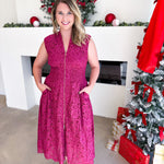 Elegant Lace Midi Dress - Merlot-500 Midi-FATE-July & June Women's Fashion Boutique Located in San Antonio, Texas