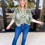 The Lettie Blouse-200 Fashion Blouses-ENTRO-July & June Women's Fashion Boutique Located in San Antonio, Texas