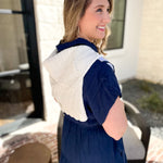 Pointelle Cardigan - Ivory-230 Sweaters/Cardis-ALLIE ROSE-July & June Women's Fashion Boutique Located in San Antonio, Texas