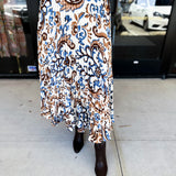 The Savannah Midi Skirt-410 Shorts/Skirts-SKIES ARE BLUE-July & June Women's Fashion Boutique Located in San Antonio, Texas