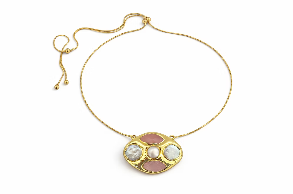 Easton Elle - Halo Slip Necklace-110 Jewelry & Hair-Easton Elle-July & June Women's Fashion Boutique Located in San Antonio, Texas