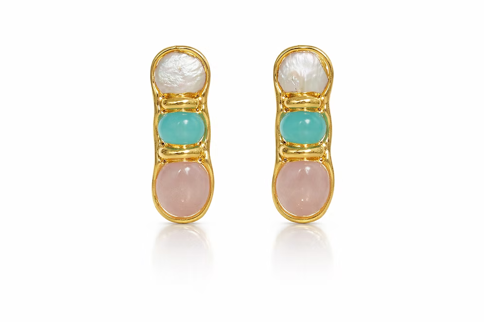 Easton Elle - Pastel Pearl Earrings-110 Jewelry & Hair-Easton Elle-July & June Women's Fashion Boutique Located in San Antonio, Texas