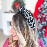 Leopard Knotted Headband-130 ACCESSORIES-SHIRALEAH-July & June Women's Fashion Boutique Located in San Antonio, Texas
