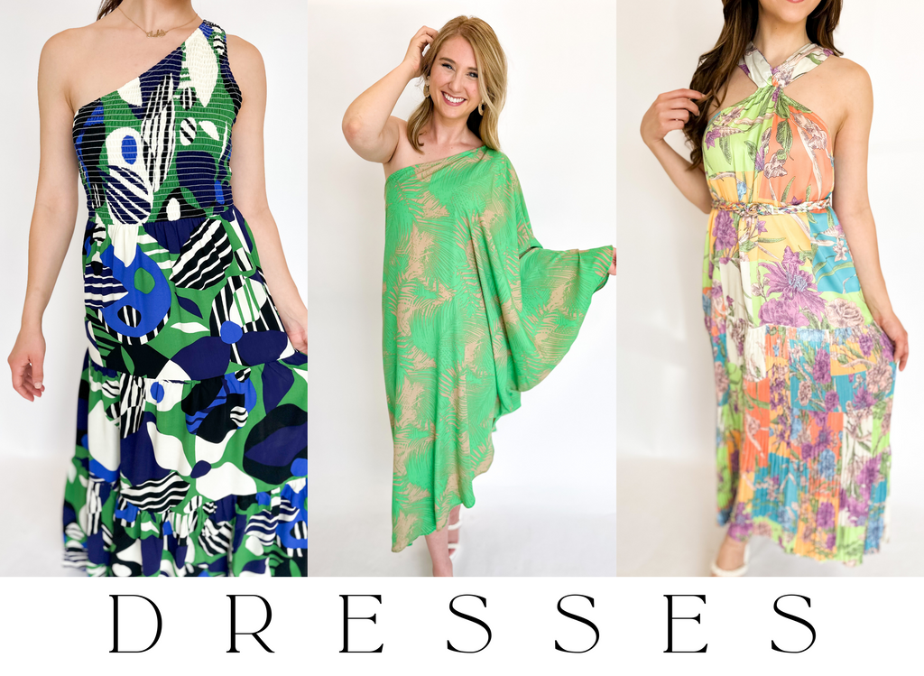 Shop our Dress Collection at July & June Women's Boutique | Located in San Antonio, TX