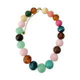 The Dori Beaded Necklace - Pink Mix-110 Jewelry & Hair-Gemelli-July & June Women's Fashion Boutique Located in San Antonio, Texas