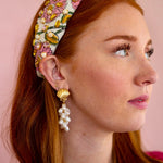 Bohemian Gemme - Seashell Pearl Drop Earrings-110 Jewelry & Hair-Bohemian Gemme-July & June Women's Fashion Boutique Located in San Antonio, Texas