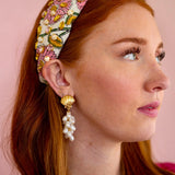 Bohemian Gemme - Seashell Pearl Drop Earrings-110 Jewelry & Hair-Bohemian Gemme-July & June Women's Fashion Boutique Located in San Antonio, Texas