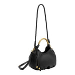 Dottie Gold Top Handle Bag - Black-130 Accessories-MELIE BIANCO-July & June Women's Fashion Boutique Located in San Antonio, Texas