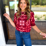 THML - Cherry On Top Sweater-230 Sweaters/Cardis-THML-July & June Women's Fashion Boutique Located in San Antonio, Texas
