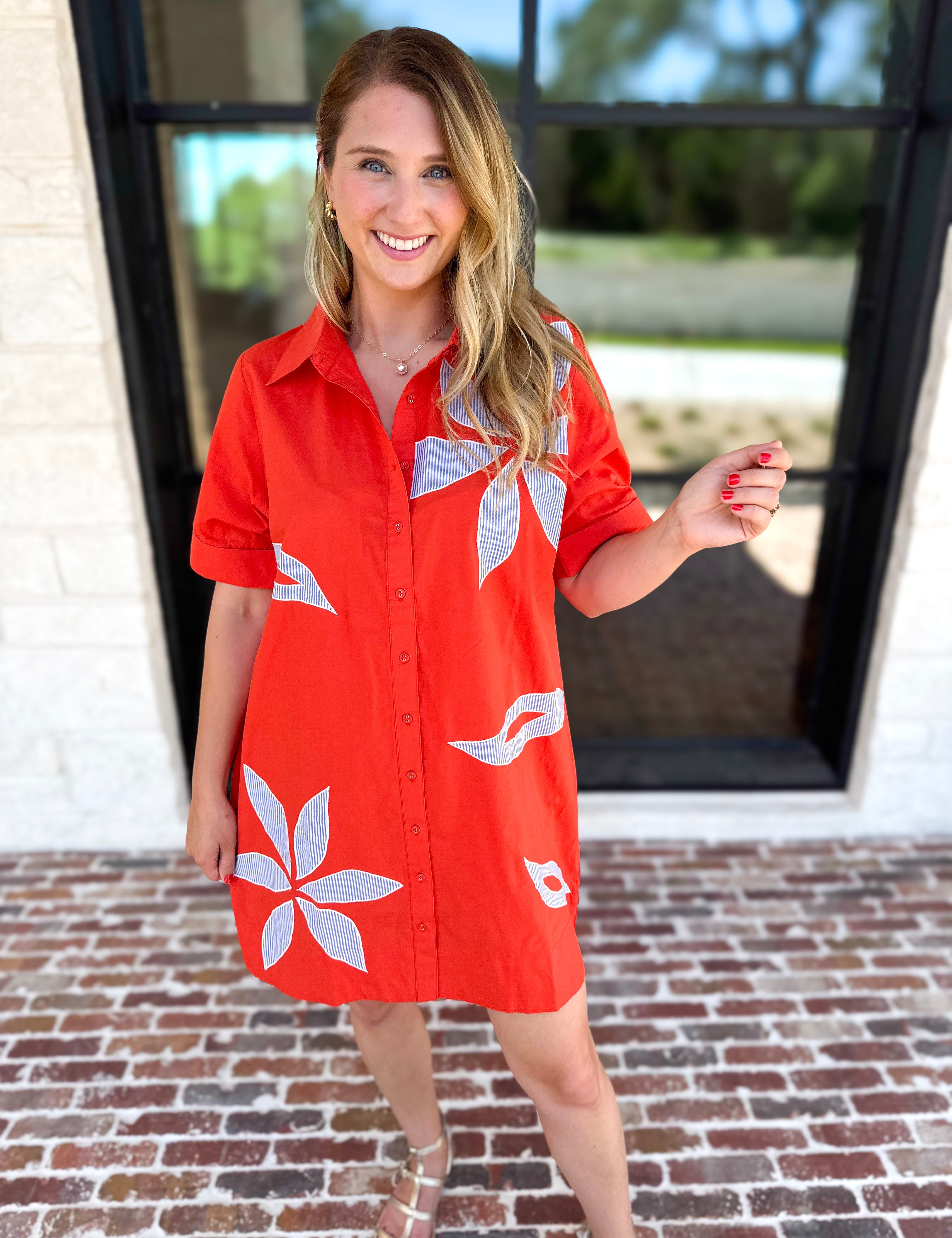 THML - Vacay Days Mini Dress-510 Mini-THML-July & June Women's Fashion Boutique Located in San Antonio, Texas