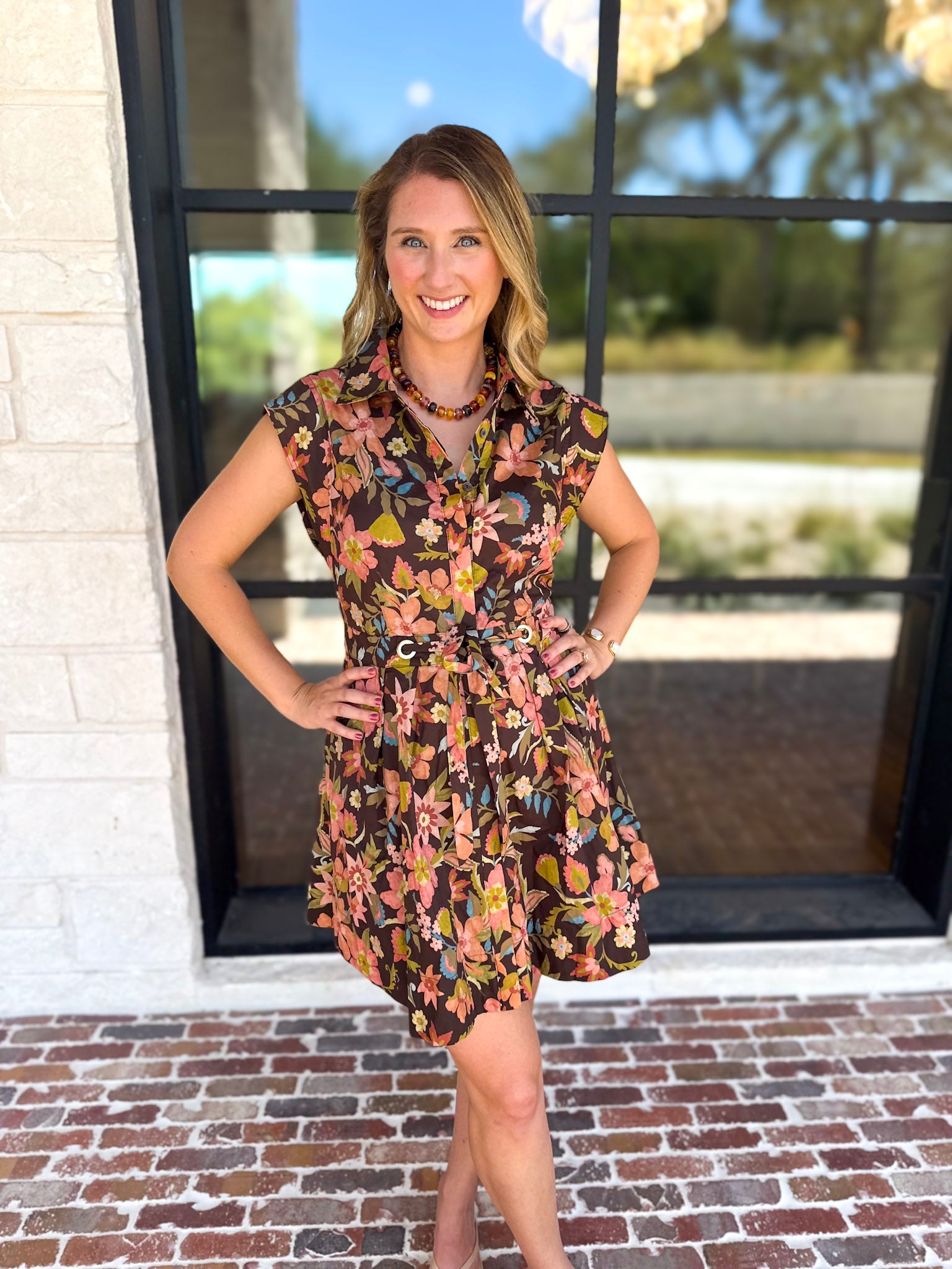 Freshly Picked Florals Mini Dress-510 Mini-ENTRO-July & June Women's Fashion Boutique Located in San Antonio, Texas