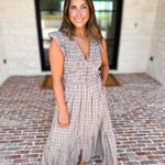Fall Muse Midi Dress-500 Midi-FATE-July & June Women's Fashion Boutique Located in San Antonio, Texas