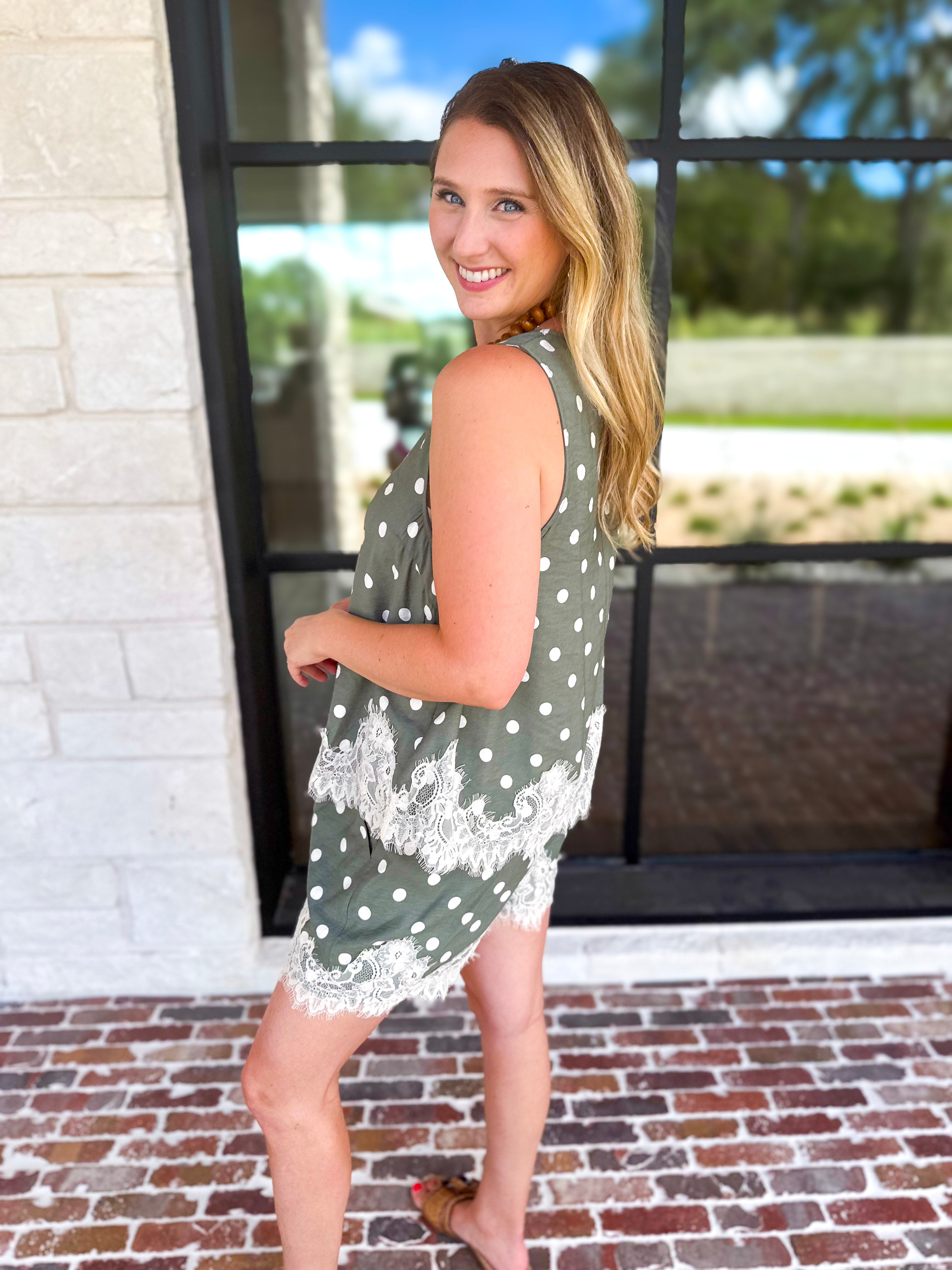 The Dottie Set - Olive-510 Mini-ENTRO-July & June Women's Fashion Boutique Located in San Antonio, Texas