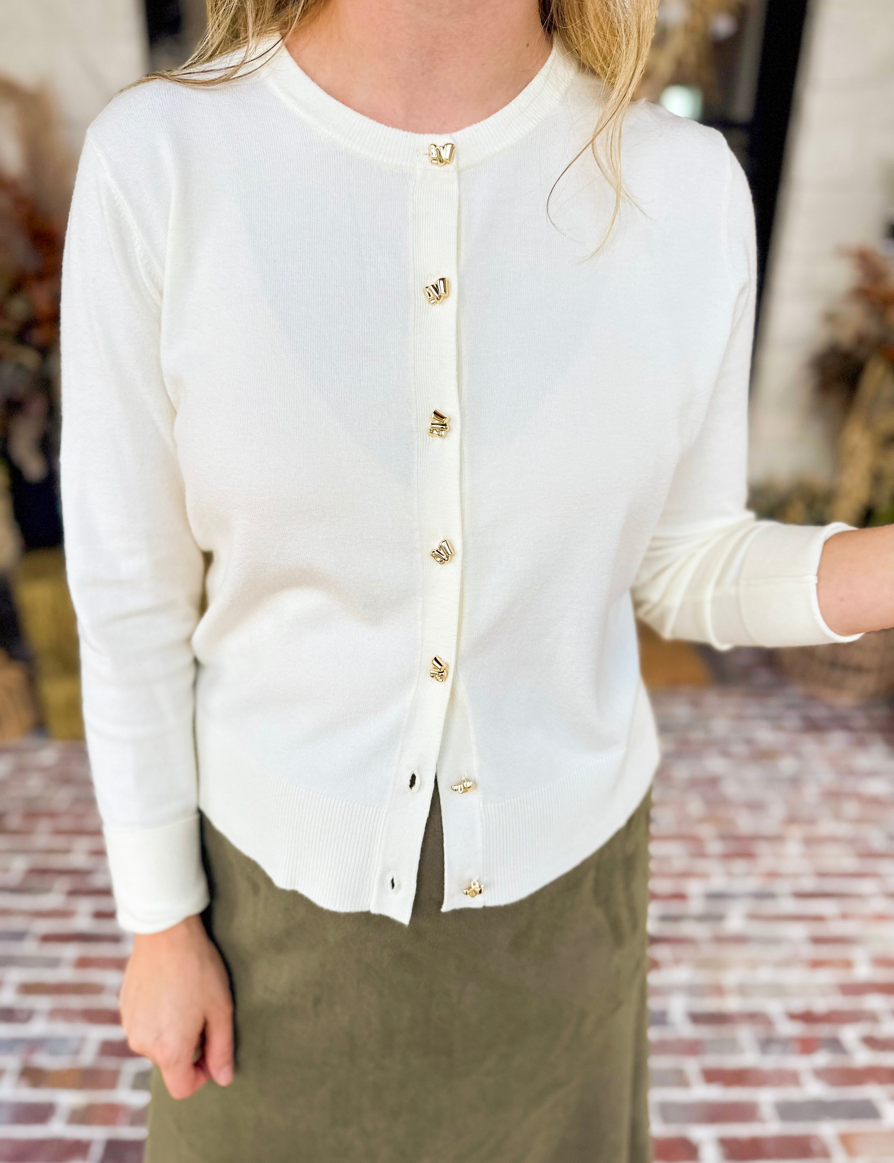 The Forever Favorite Cardigan - Cream-230 Sweaters/Cardis-SKIES ARE BLUE-July & June Women's Fashion Boutique Located in San Antonio, Texas