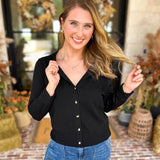 The Forever Favorite Cardigan - Black-230 Sweaters/Cardis-SKIES ARE BLUE-July & June Women's Fashion Boutique Located in San Antonio, Texas