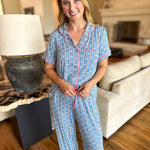 Mary Square - Queen's Keep PJ Pant Set-300 Athleisure/Lounge-MARY SQUARE-July & June Women's Fashion Boutique Located in San Antonio, Texas